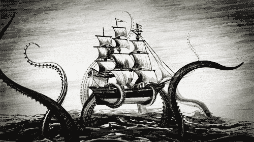 原创从荒诞传说到科学事实北海巨妖克拉肯是怎么现身的