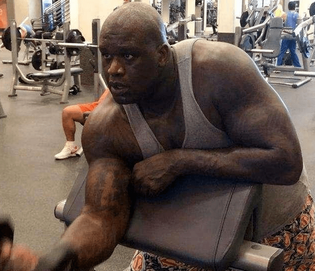 原创奥尼尔肌肉才是非人类存在小腿纤细如少女手臂粗得像p图