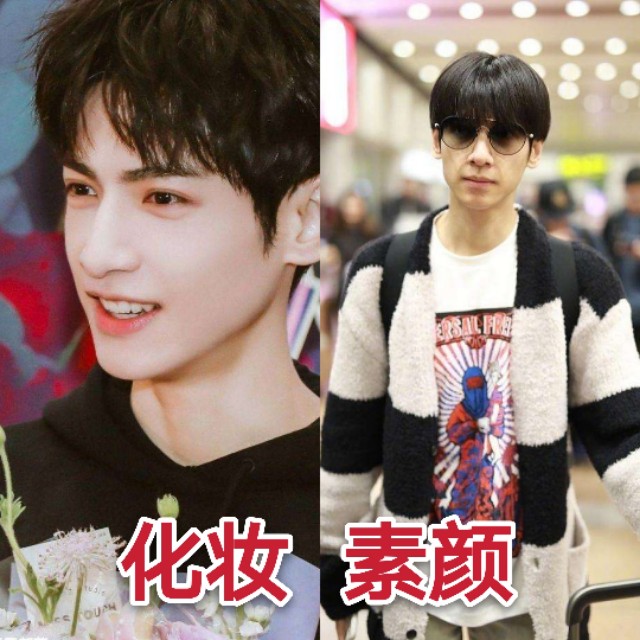 男明星素颜的样子:罗云熙看起来"没精神",邓伦皮肤状态好