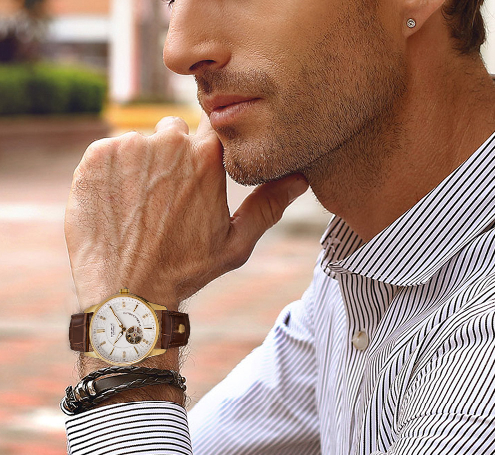 原创男人年过40戴这四款依宝诺手表显年轻有品味有气场