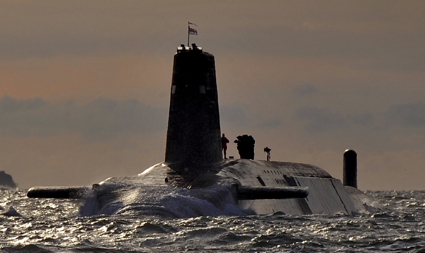欧洲顶级大洋黑洞英国前卫级核潜艇实力果然一流