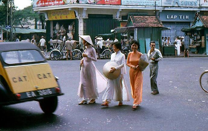 60年代的越南西贡，最后一张是周慧敏？（组图）