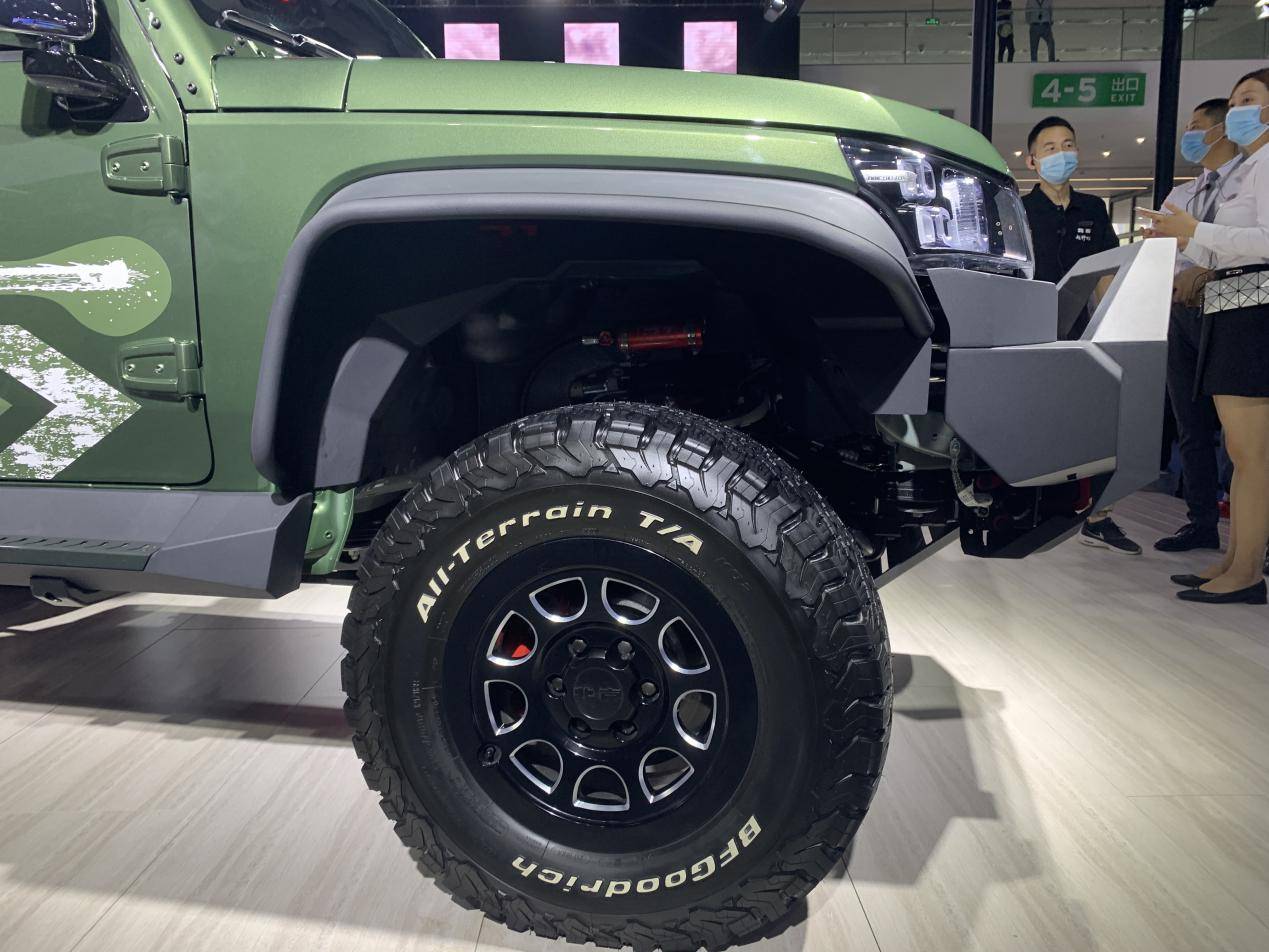 北京bj40雨林穿越版原厂改装一步到位_越野车_底盘_整体
