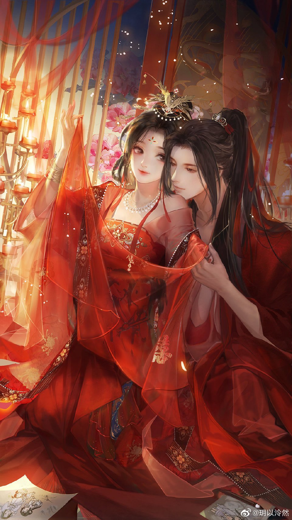 遇见逆水寒超精美的情侣壁纸