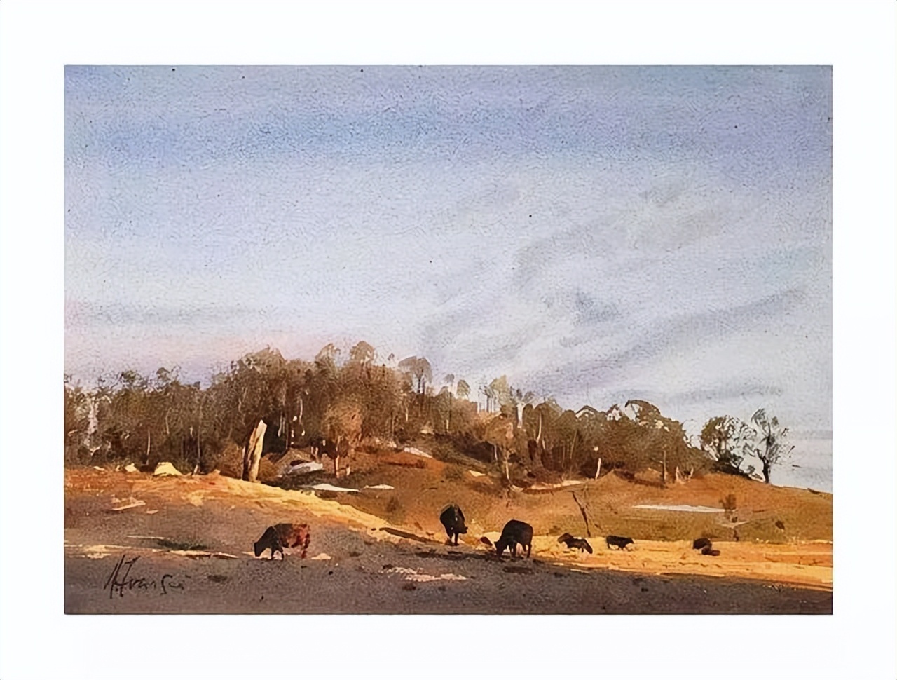 andy evansen(安迪)的水彩作品简约,明快,大气,非常有味道_美国_国际