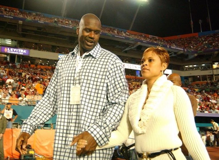 原创nba50岁奥尼尔交新女友身高155米体重不足百斤发妻笑他找自信