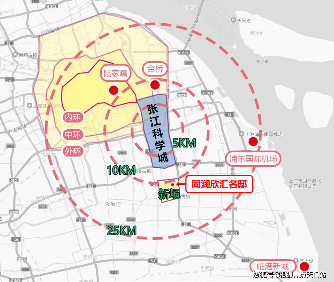 項目距新場古鎮僅1.