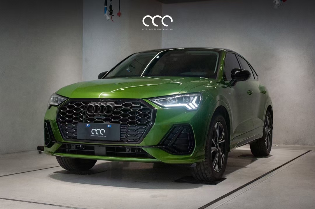 奥迪q3 漫彩改色膜pet 索诺玛绿典藏版_全国_索诺玛_典藏版
