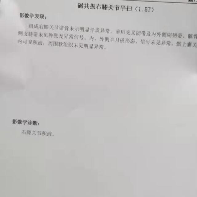 磁共振报告报告单图片