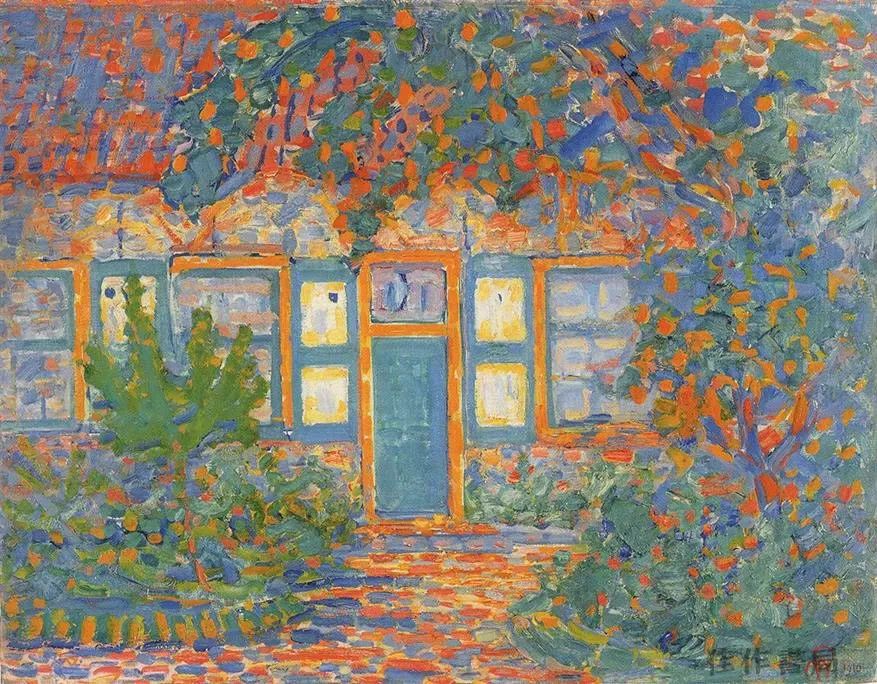 蒙德里安早期风景作品欣赏