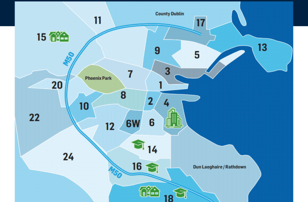都柏林城市指南22区全集合