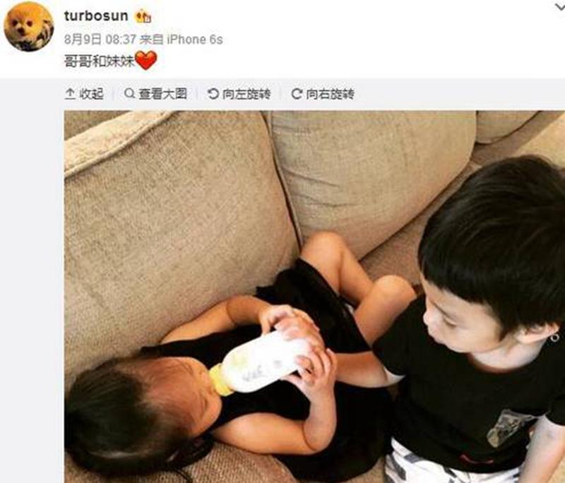 原创孙俪9岁儿子凭颜值走红国外父母提升自己才是给孩子最好的教育