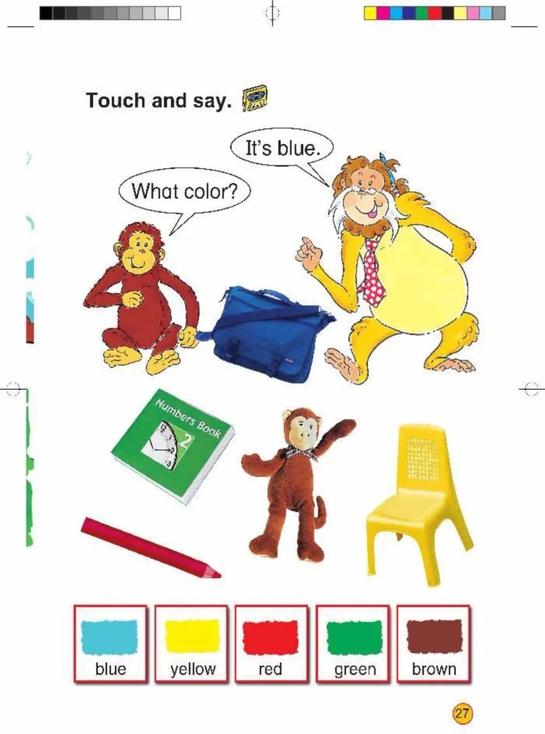 北师大版一年级上册英语电子课本教材一年级起点