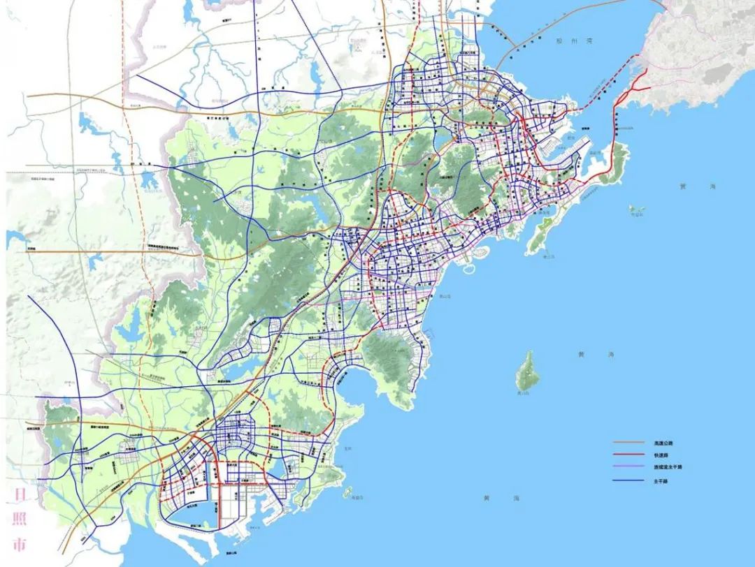 西海岸新区交通规划出炉8条轨道线引导空间发展