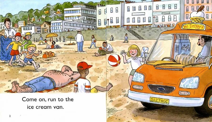 节奏牛津阅读树第一阶段theicecream