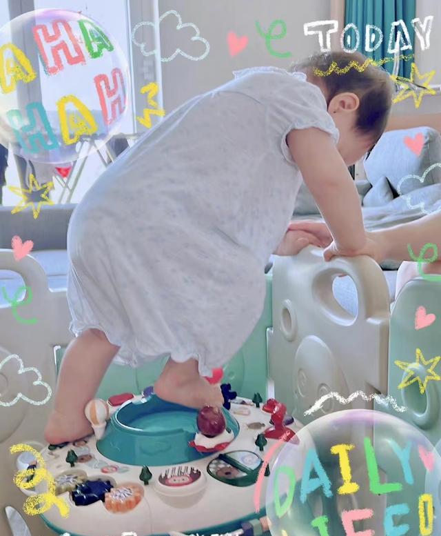 原创晒娃狂魔上线惠若琪吐槽女儿不安静网友果然是亲生的