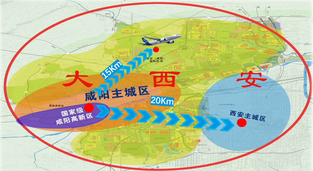 咸阳高新区规划图片