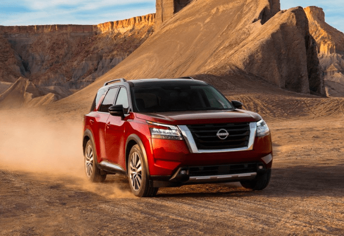 静态体验日产全新探路者海外售价约人民币21万比汉兰达更大