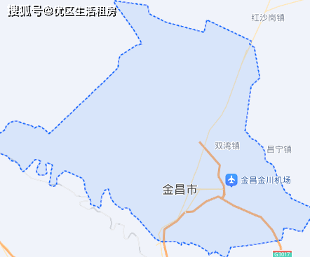 金昌地图高清全景图片