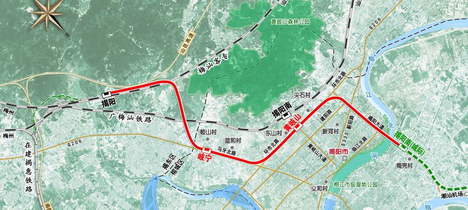 粵東城際全部獲批交通建設再發力汕頭憑此站穩粵東龍頭位置