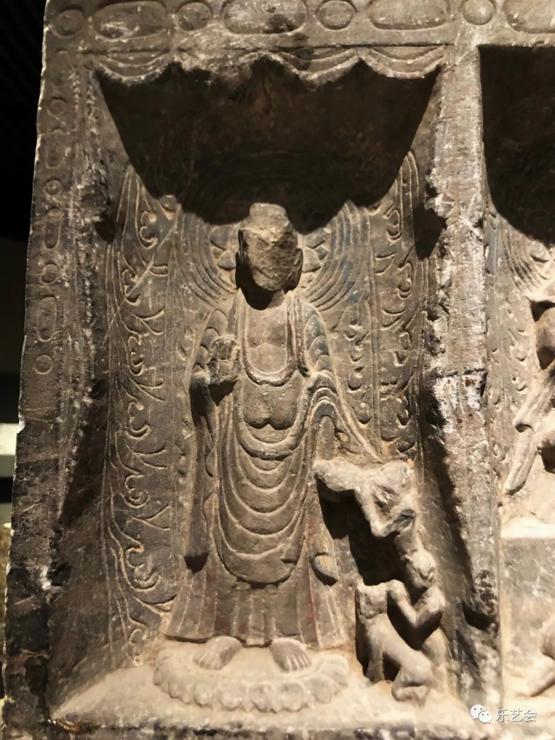 北魏孝昌元年弥勒造像碑精赏之五刘海龙分享河南博物院佛造像系列
