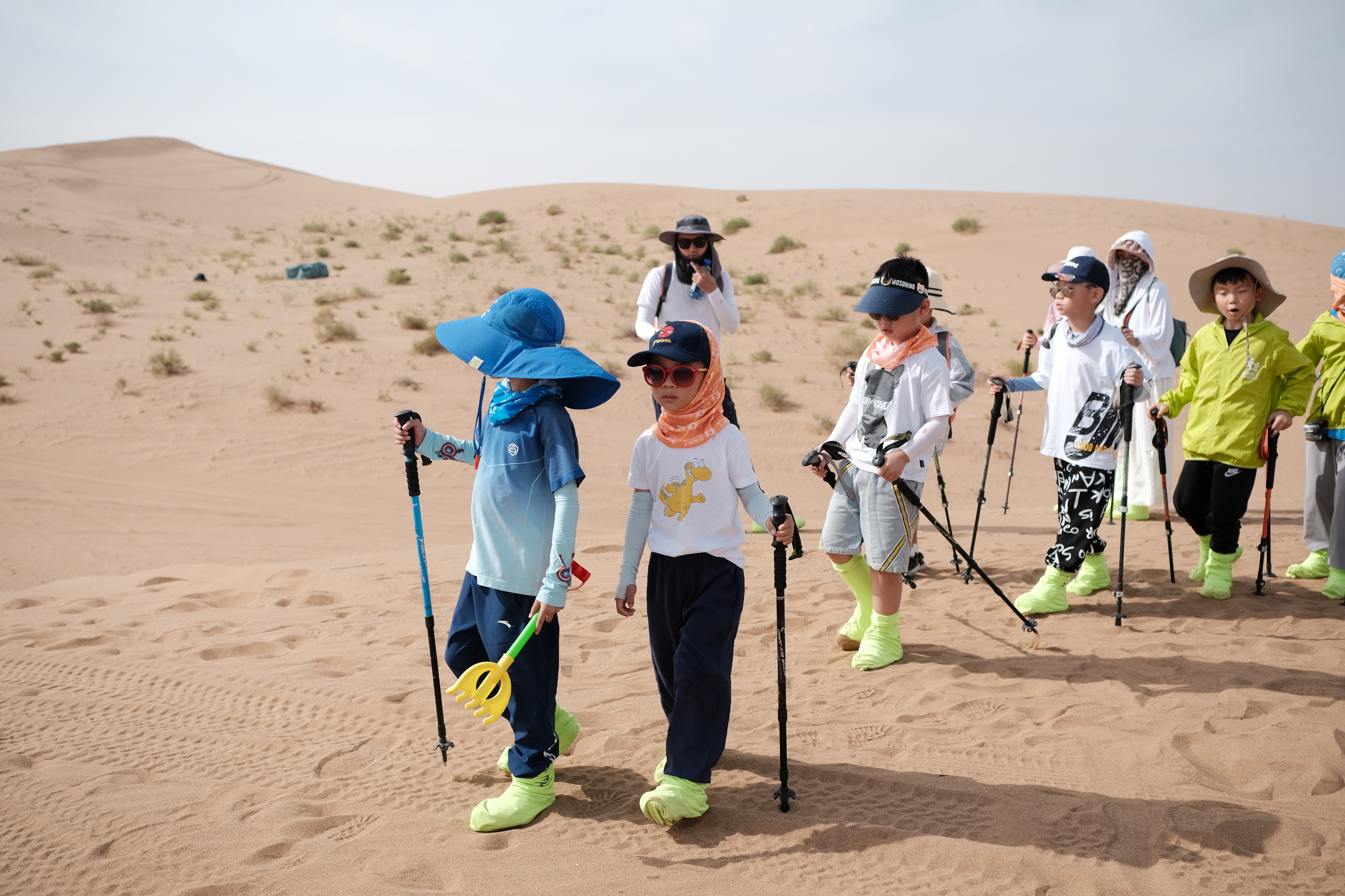 2021年腾格里沙漠亲子徒步研学之旅-童游-亲子童游看世界·总有更好的亲子游