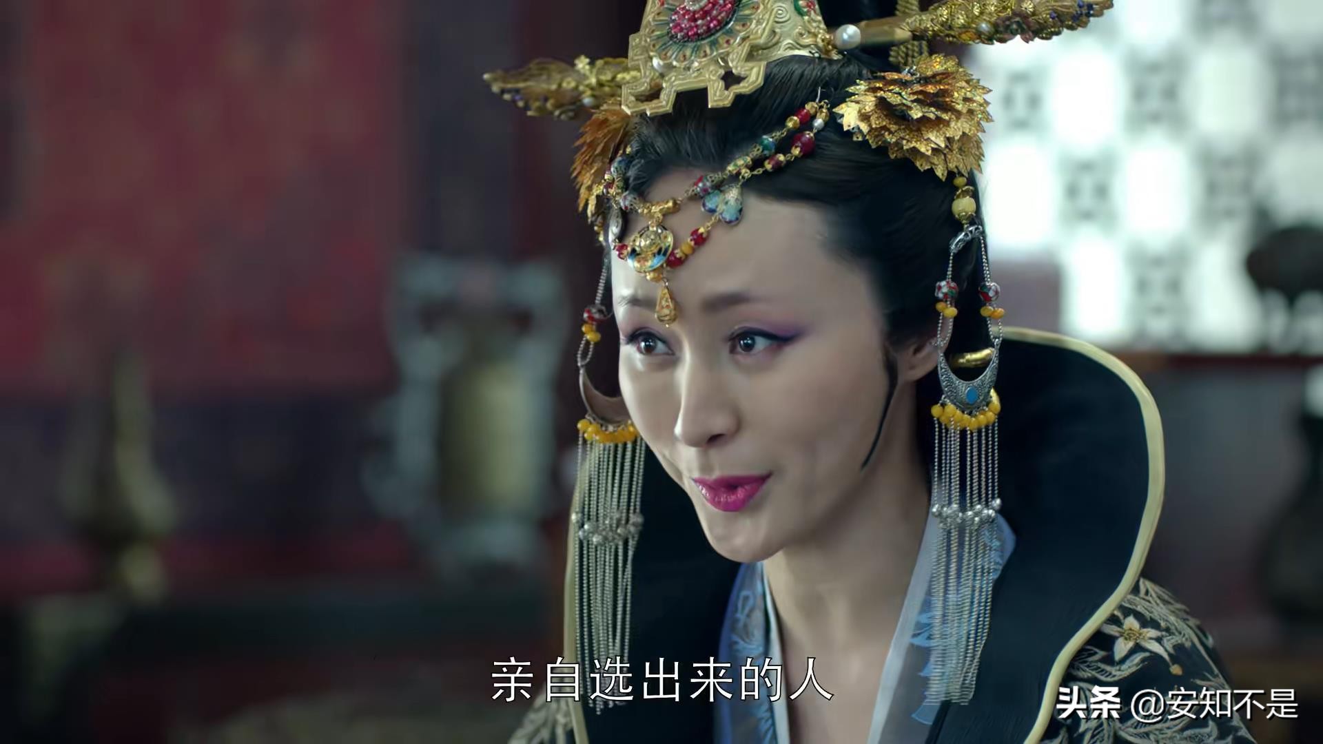 原创越贵妃的儿子是太子她为什么还这么作