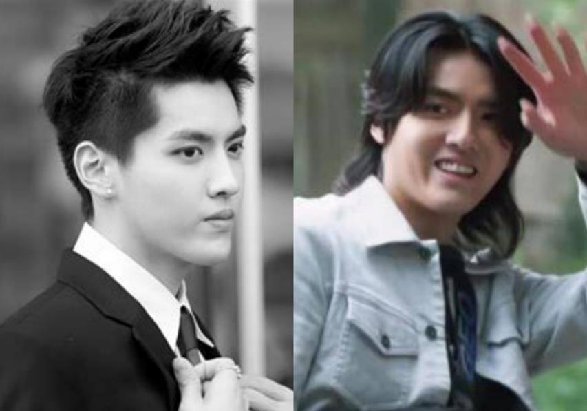 还有前段时间因为"发福"而被群嘲的吴亦凡,在《向阳的生活中》被网友