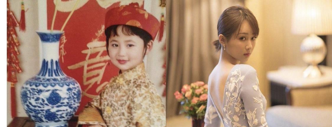 女星童年照盘点热巴自小颜值优越宋慧乔却变化明显