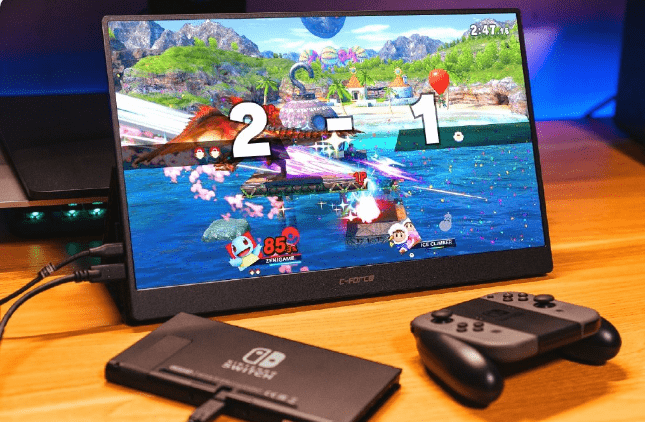 618介绍一下switch配件cforce便携屏值得入手吗