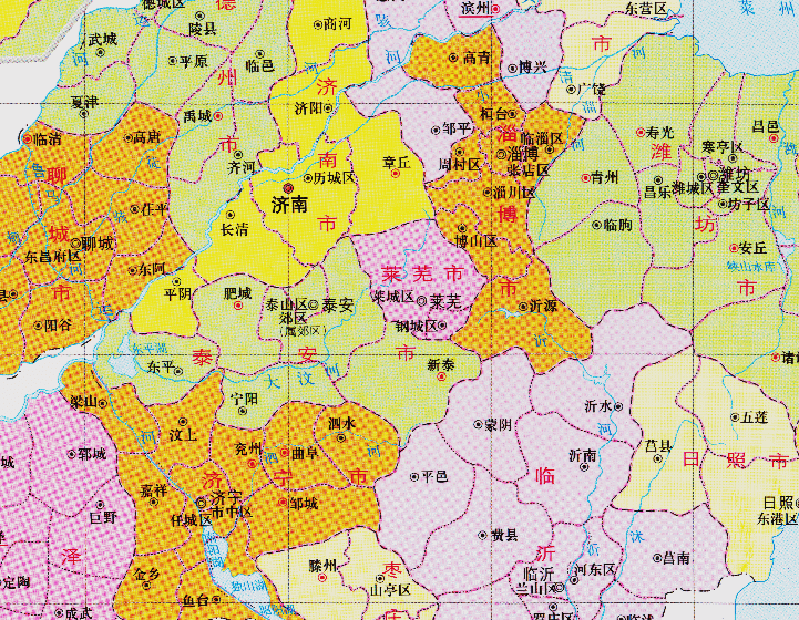 山東省的區劃變動16個地級市之一泰安市為何有6個區縣