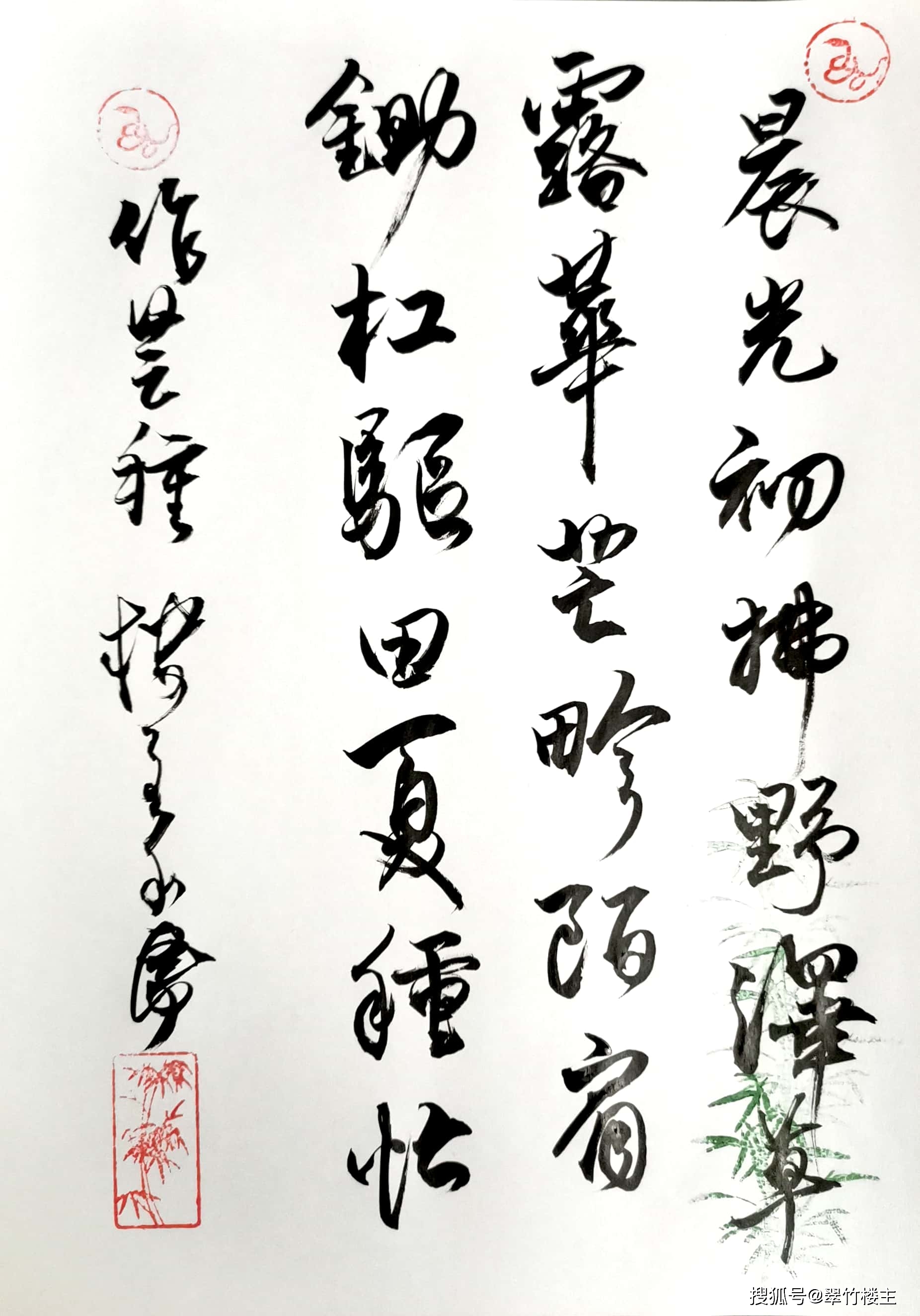 翠竹楼主原创诗第977首五绝芒种