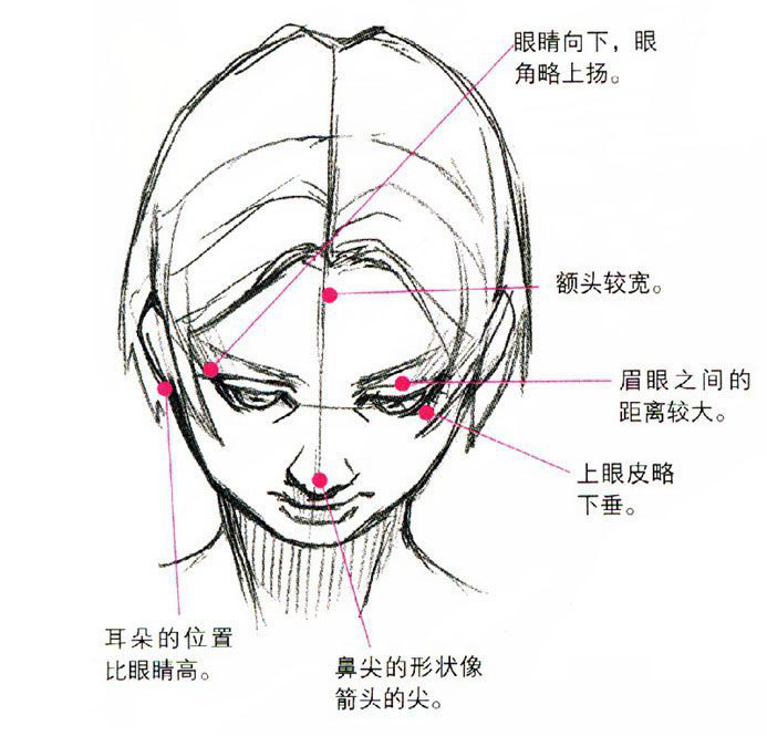 動漫漫畫技巧仰視圖和俯視圖的畫法