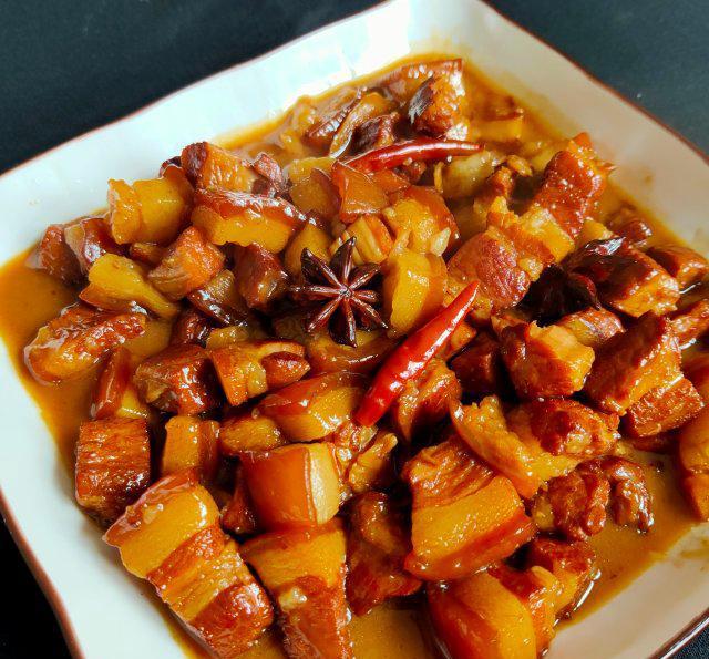 小炖肉,香而不腻,解馋下饭_料酒_清水_压力锅