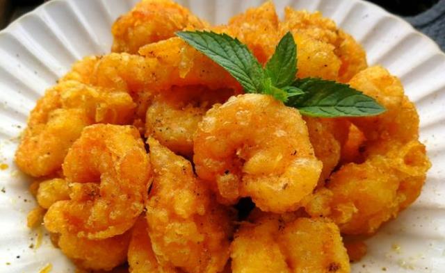 做香酥虾仁原来这么简单,只需这几步,外酥里嫩,我们都爱吃_学生族