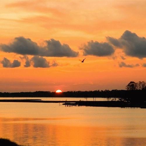 夕阳风景头像,光景交融的日落黄昏的夕阳唯美图片