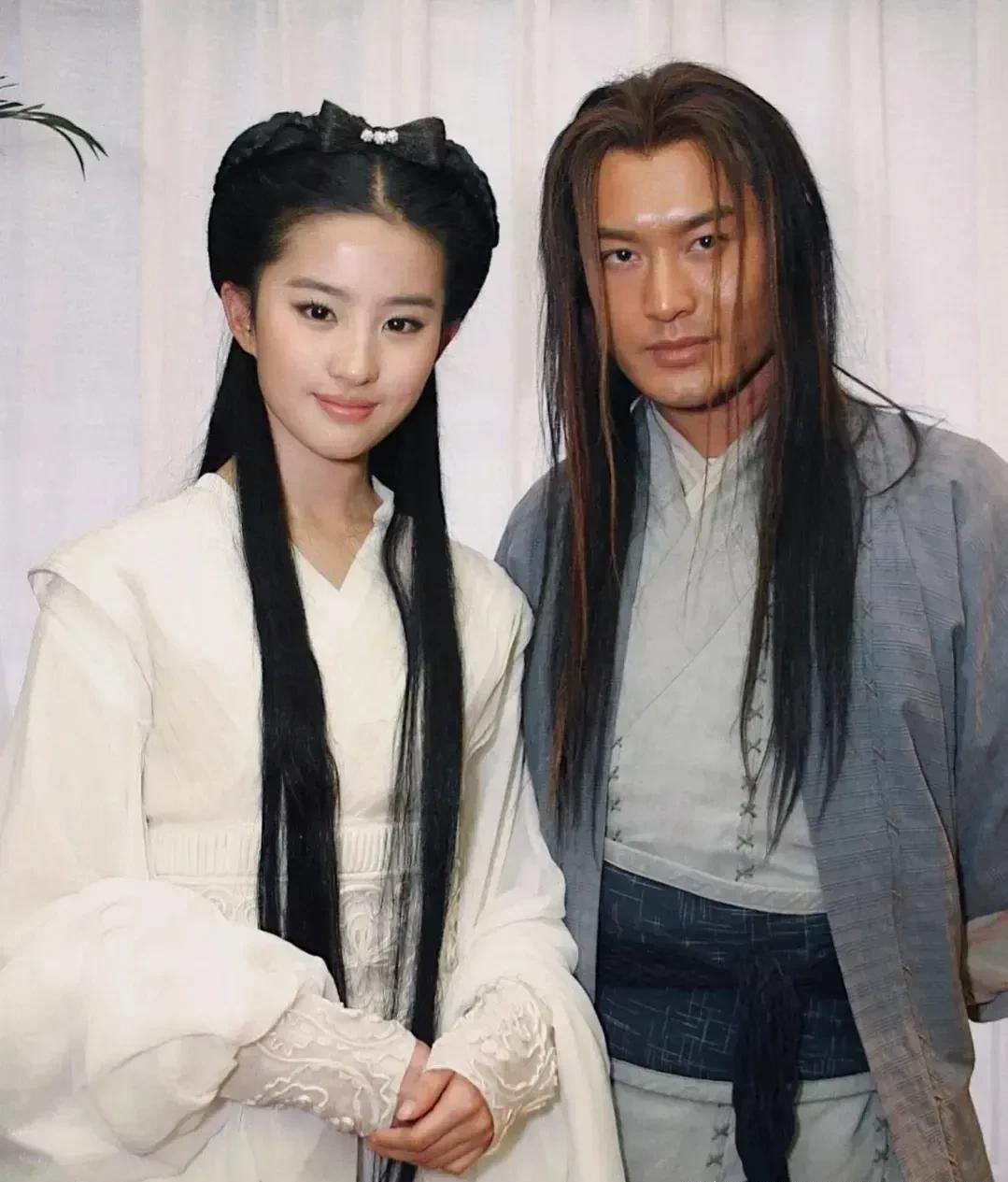 刘亦菲黄晓明的神雕侠侣再看就是美女和野兽网友天仙一直都美