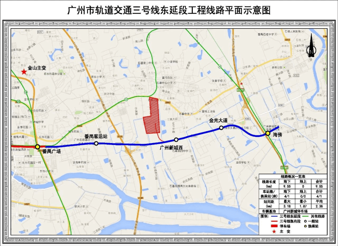 廣州第一條地鐵大環線要來咯!_施工_線路_進行