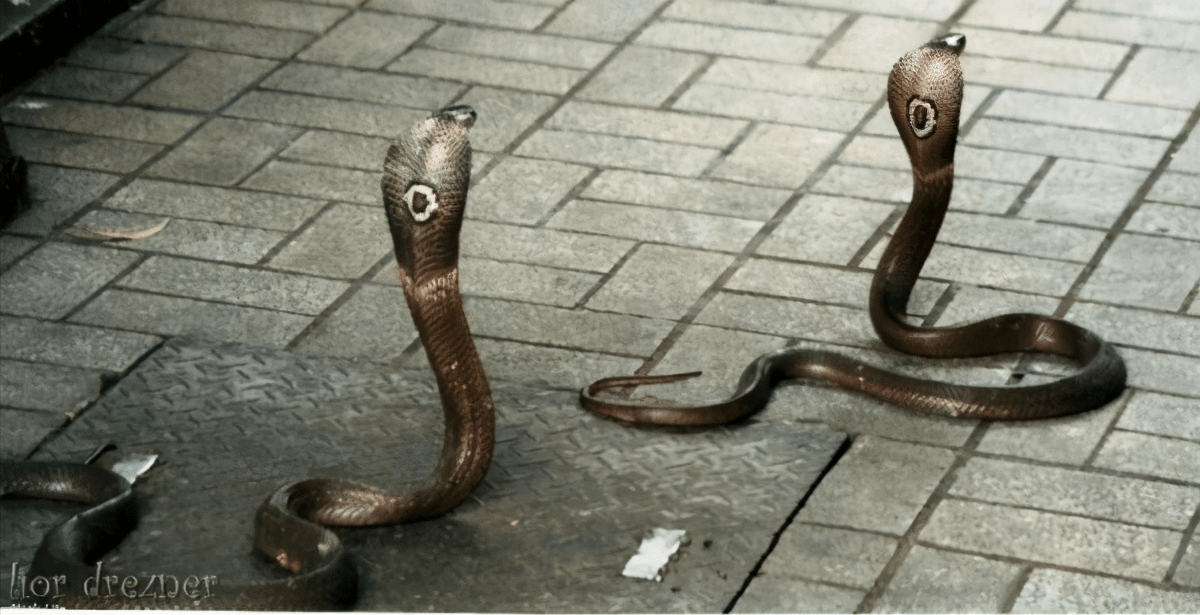 亚洲眼镜蛇家族的亲兄弟,中华眼镜蛇和孟加拉眼镜蛇有什么不一样_毒液