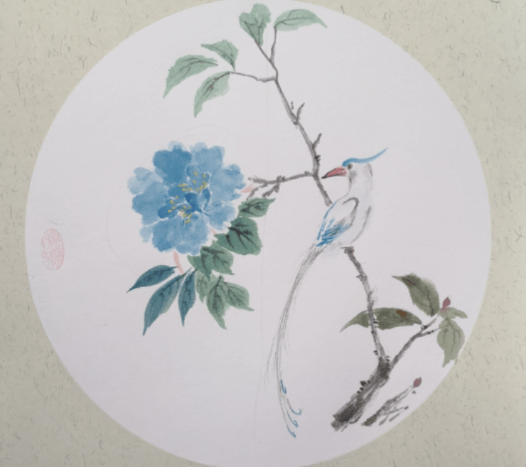 还在为中年危机的到来而焦虑吗 不如来大鹏教育提升自己吧_国画_崩溃