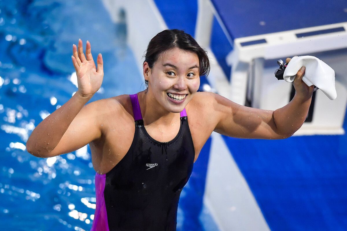 中国游泳现役五大美女:张雨霏,傅园慧上榜,第一犹如仙女下凡