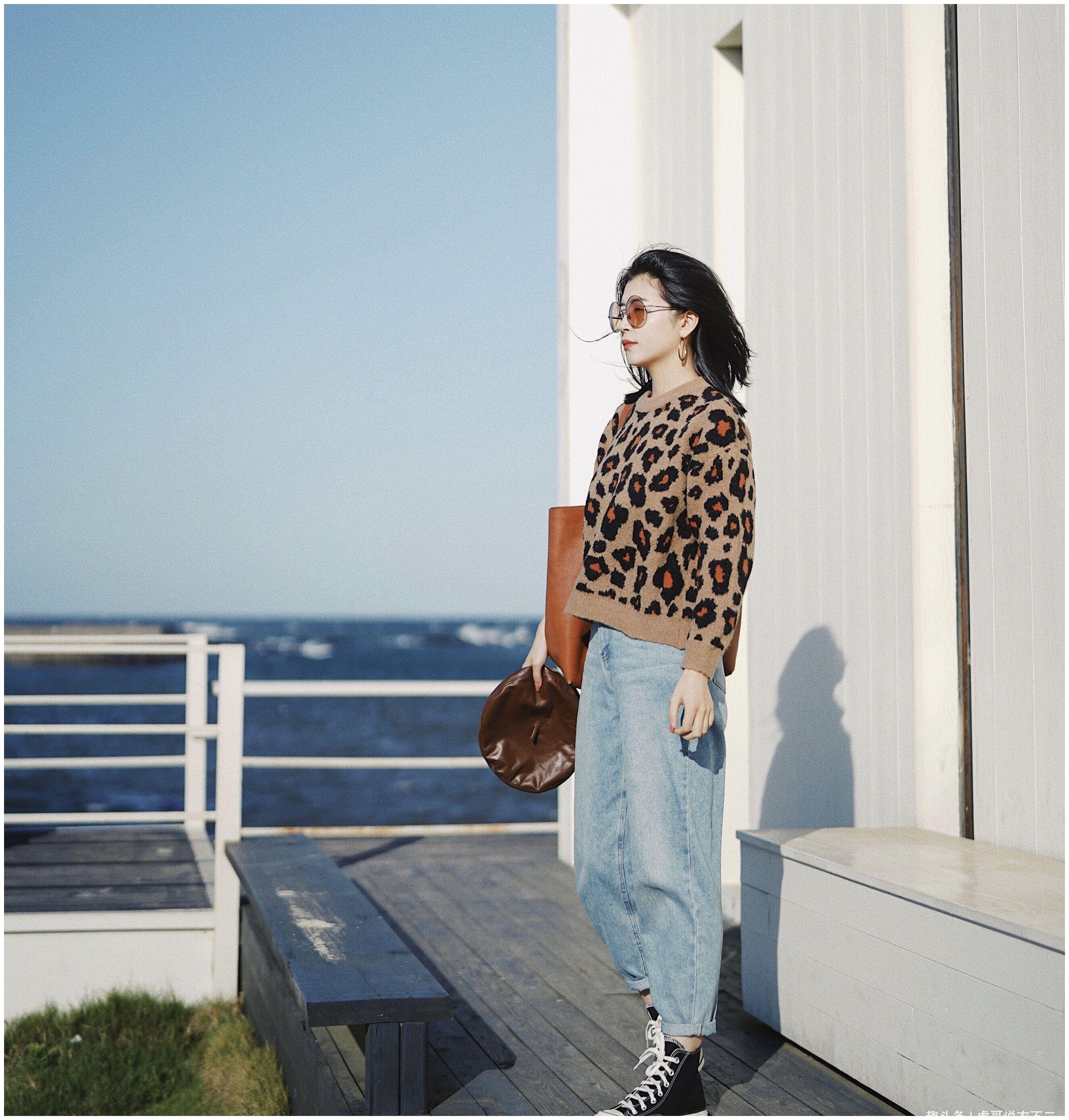 原创换季不知如何穿学学三木的毛衣搭配美到窒息温暖整个秋天