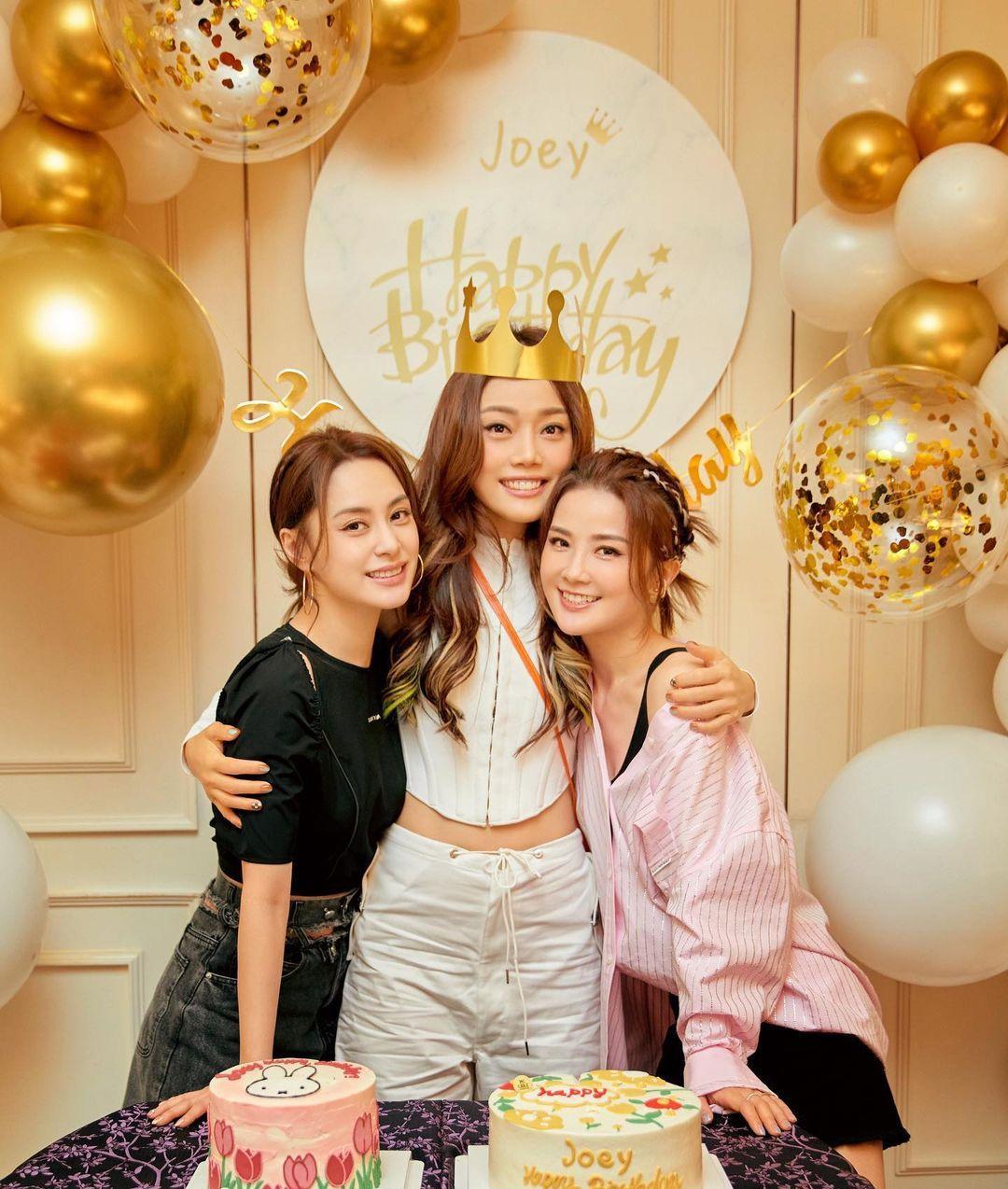 原创容祖儿42岁生日twins霍汶希送惊喜