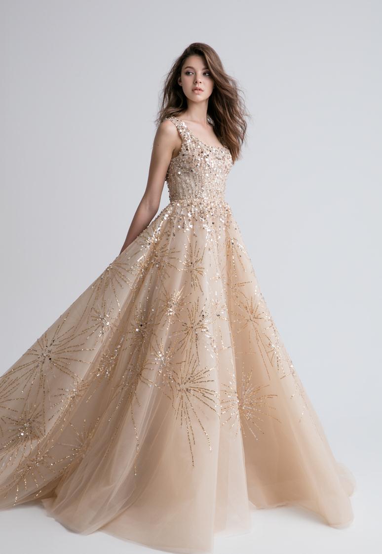 安以轩婚礼曝光 身着绝美nicole   felicia礼服奢华浪漫_向以丞_徐熙