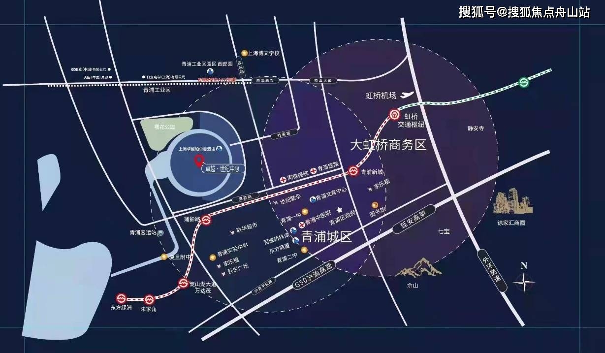 青浦7路,9路,16路(公交站位於小區門口)地鐵:17號線漕盈路站直線距離