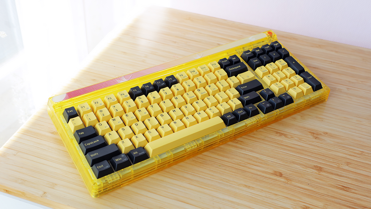 新贵gm980三模热插拔机械键盘评测gasket98新选择