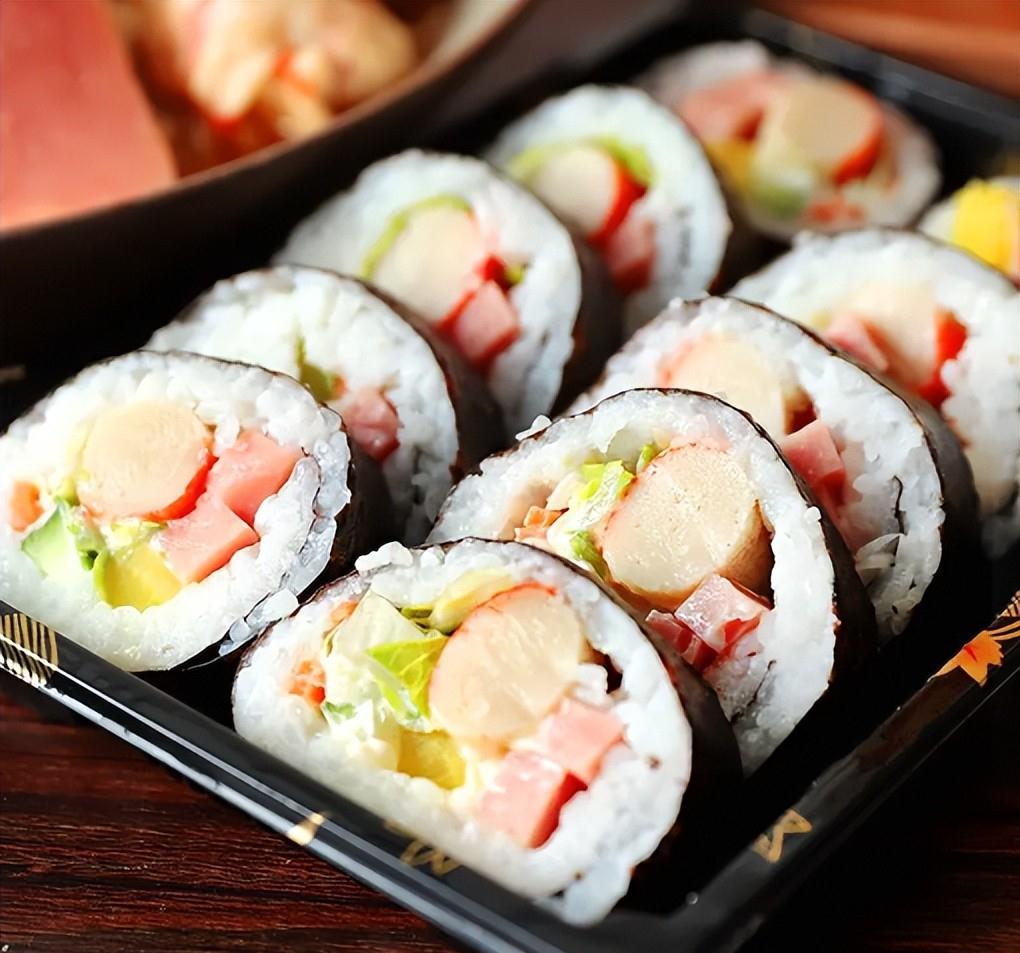 五种寿司的简单做法,好看又好吃,小白也可以轻轻松松搞定_海苔_食材