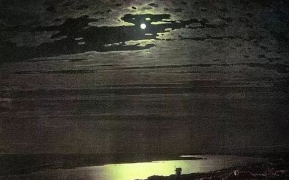 第聂伯河上的月夜壁纸图片