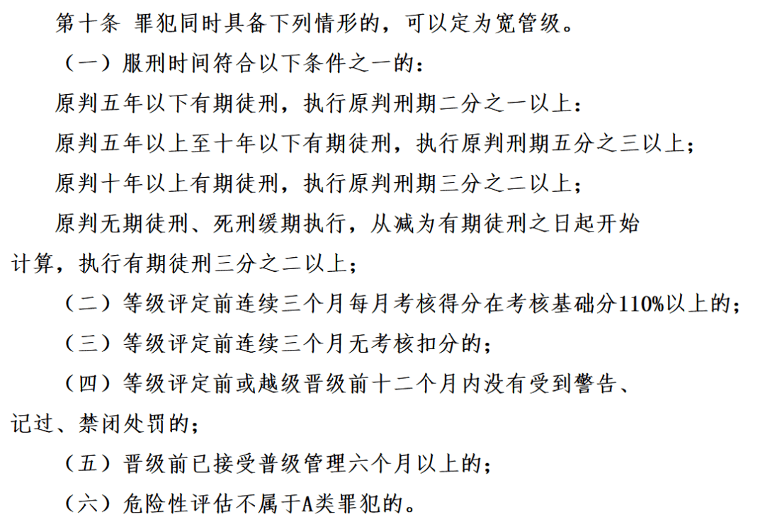 什么是监狱分级处遇?_级别_人员_改造