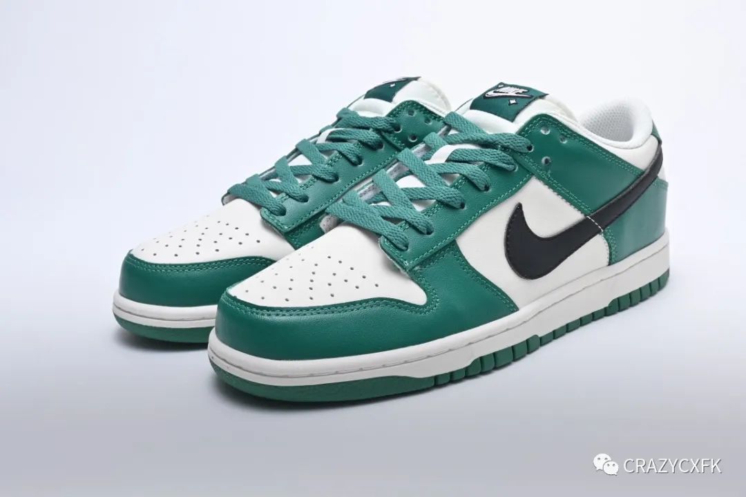 耐克nikesbdunklowlottery白黑绿刮刮乐低帮运动鞋
